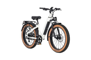 AIMA Big Sur All-Terrain E-Bike in White